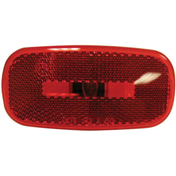 2549 Clearance/Marker Light w/Reflex, Clearance Marker Light w/Reflex Red, V2549R