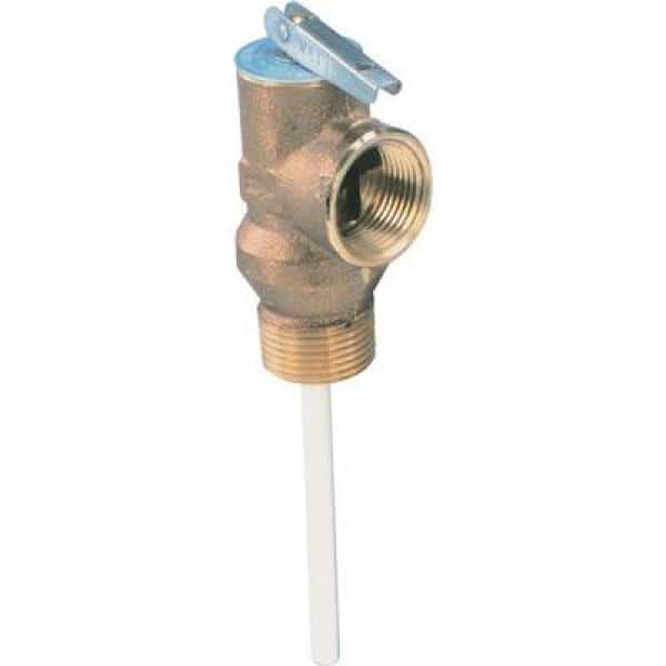 Water Pressure Relief Valve, 3/4" Male Inlet x 3/4" Female Outlet 150 PSI, 161230