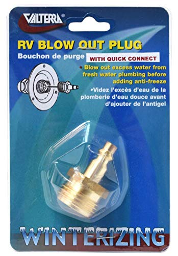 Blow Out Plug w/ Quick Connect
