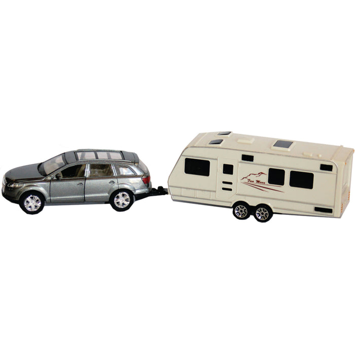 SUV and Travel Trailer toy