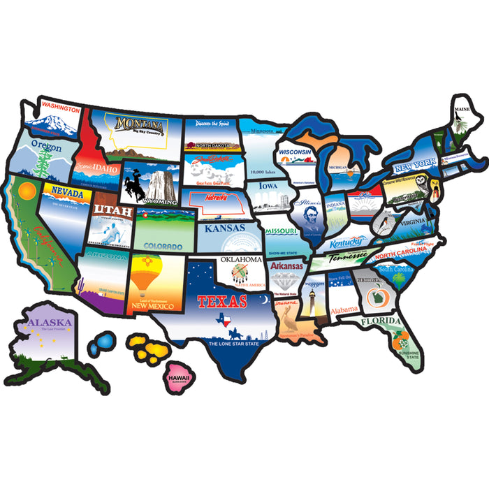 State Sticker Map