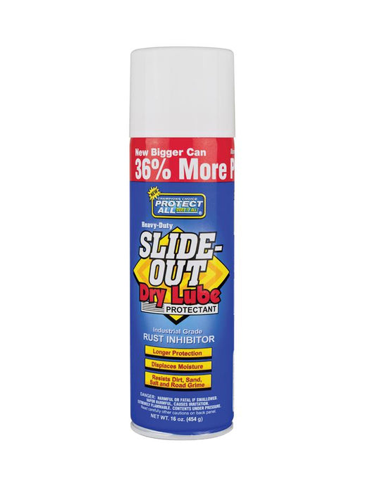 Slide-Out Dry Lubricant