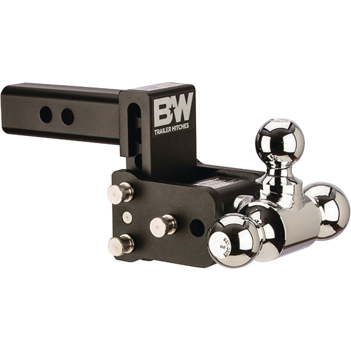 B&W Trailer Hitches Tow & Stow - Fits 2" Receiver, Tri-Ball 3" Drop 10K
