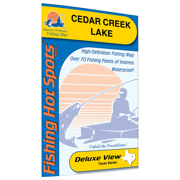 Cedar Creek Hot Spot Lake Map