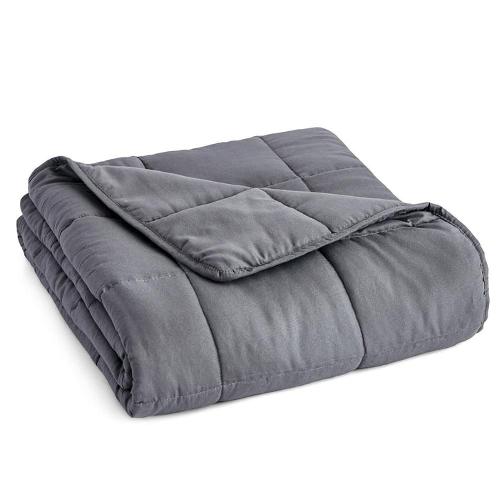 Microfiber Weighted Blankets - Charcoal