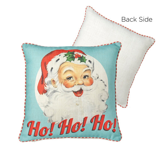 18" Ho Ho Ho Santa Pillow