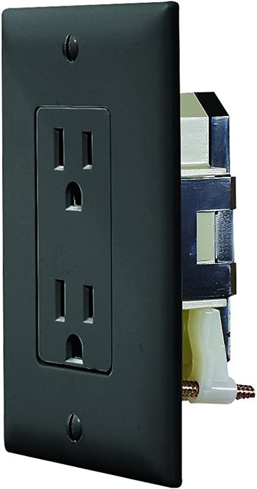 Self Contained Black Dual Outlet