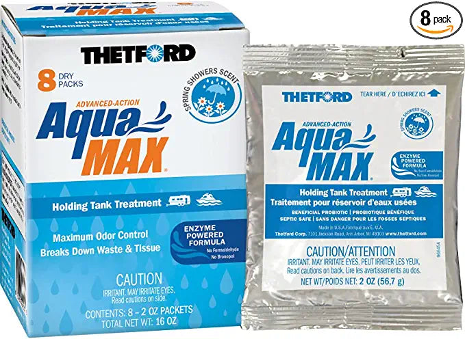 AquaMax Holding Tank Treatment, Spring Showers Scent Dry