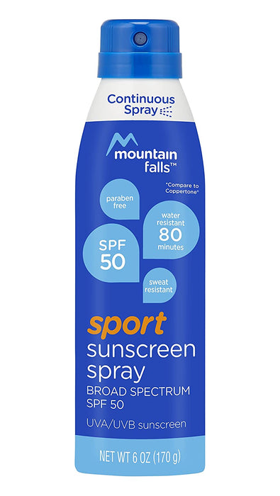 Mountain Falls Sport Spray 6oz SPF 50