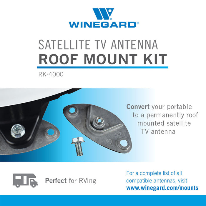 Satellite TV Antenna Mount; For Carryout G3/ DISH Playmaker (PL-7000) And DISH Playmaker Dual (PL-8000);