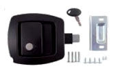 Slam Latch - Baggage Door - Black