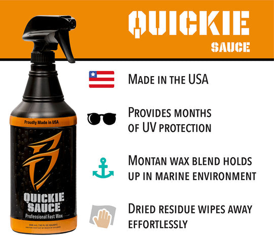 Boat Bling Quickie Sauce Premium High-Gloss Fast Wax 32oz