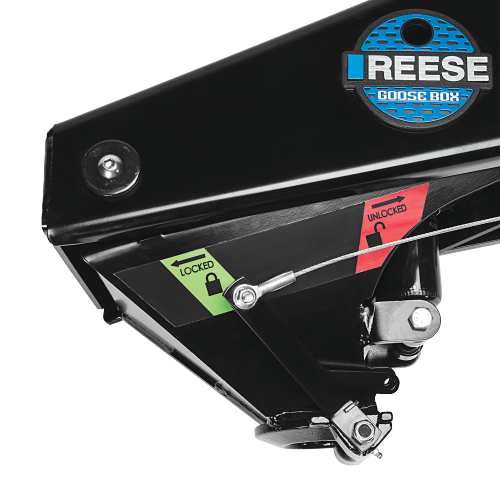 REESE 20K Goosebox 5th Wheel Pin Box - Rhino 94920