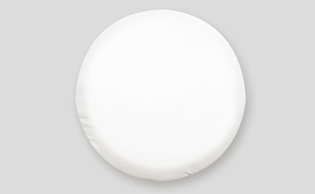 29-3/4" White Spare Tire Cover - E