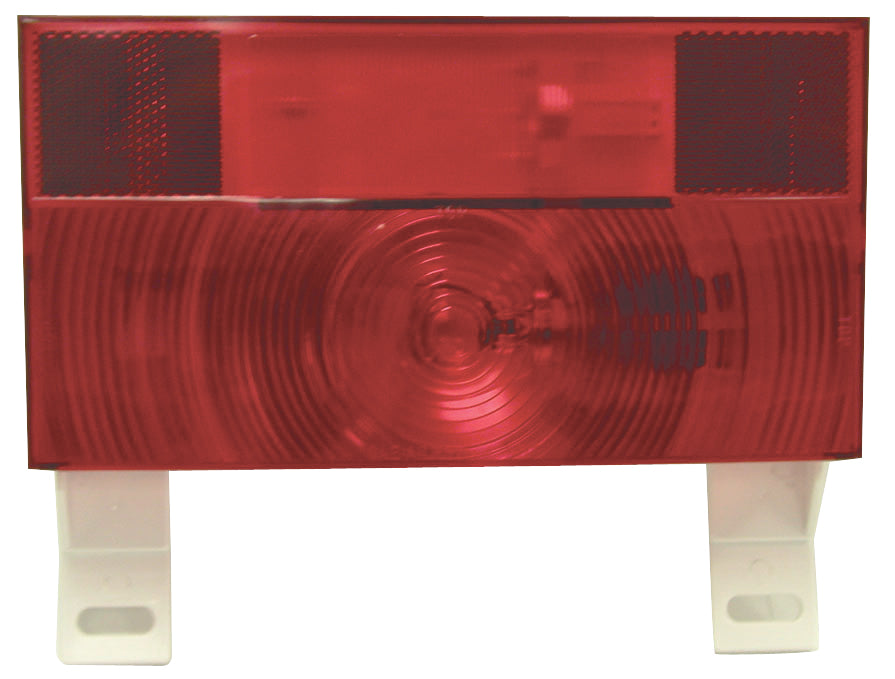 Peterson Manufacturing V25913 Red Turn and Tail License Light with Reflex