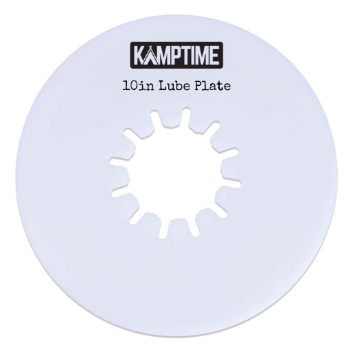 Kamptime 10in Lube Plate — Camptown Outfitters