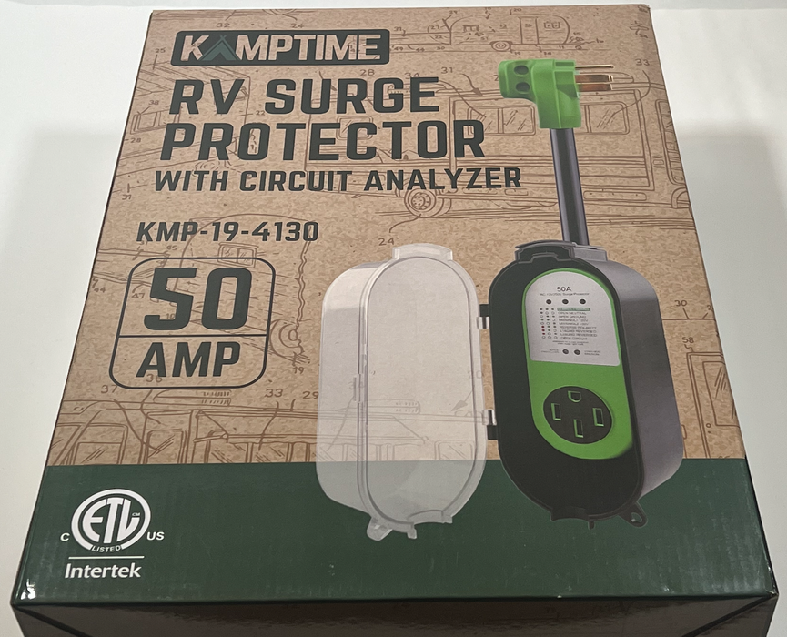 Kamptime 50 Amp Surge Protector
