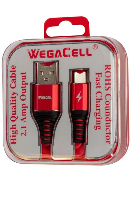 WegaCell RHOS Type-C Charging/Data Cable