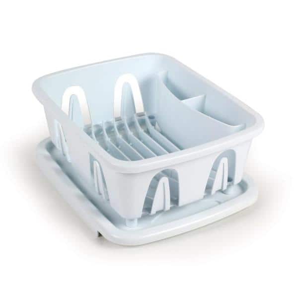 Mini Dish Drainer Set - White