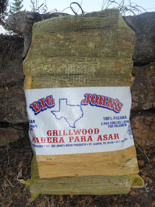 Bags Pecan Grillwood Logs 3698 Cubic Inches