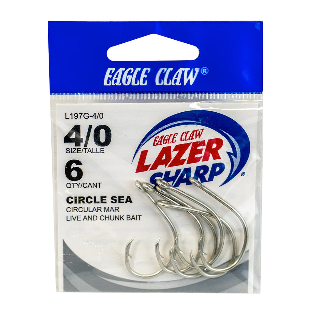Eagle Claw Circle Sea Offset Hooks — Camptown Outfitters