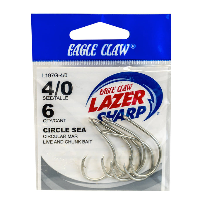 circular hooks sea fishing eagle claw Eagle Claw Circle Sea Offset Hooks — Camptown Outfitters