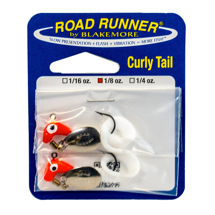 Blakemore Road Runner 1/8oz. Curly-Tail Jigs 2-Pack
