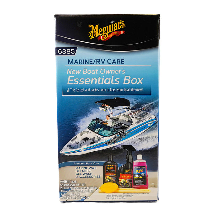 Meguiar's New Boat Owner's Essentials Box