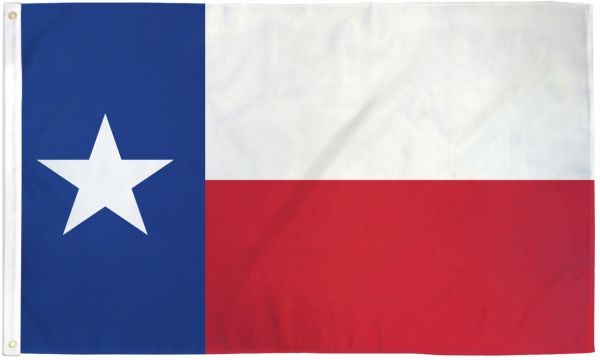 3x5 FT Embroidered DuraFlag Texas